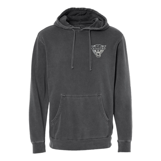 Washed Embroidered Pullover