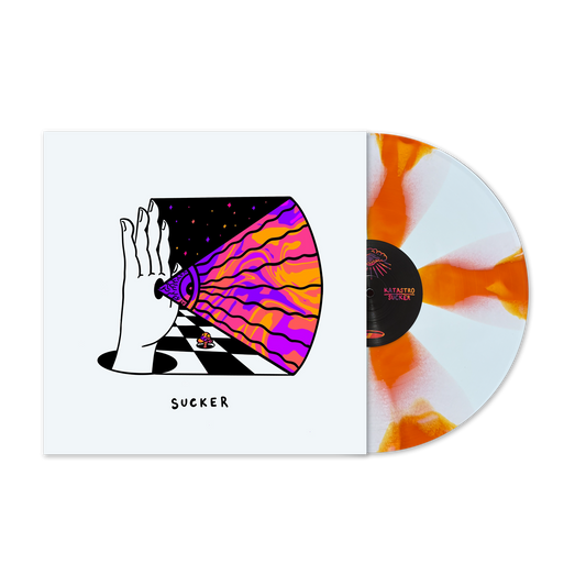 Sucker Limited Edition LP (White with Orange Pinwheel)